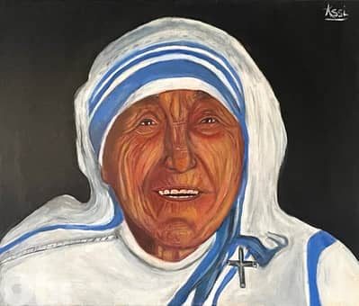 mother Theresa painting
