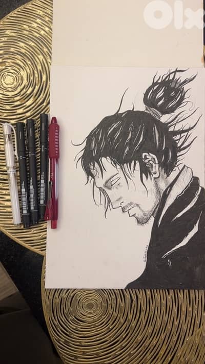 miyamoto musashi drawing