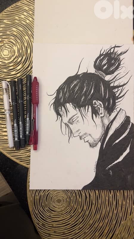 miyamoto musashi drawing 0