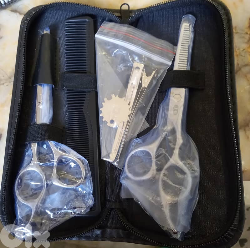 طقم مقصات حلاقـة احترافية – ماركة Haito الأصلية 0