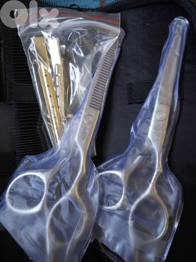 طقم مقصات حلاقـة احترافية – ماركة Haito الأصلية 2