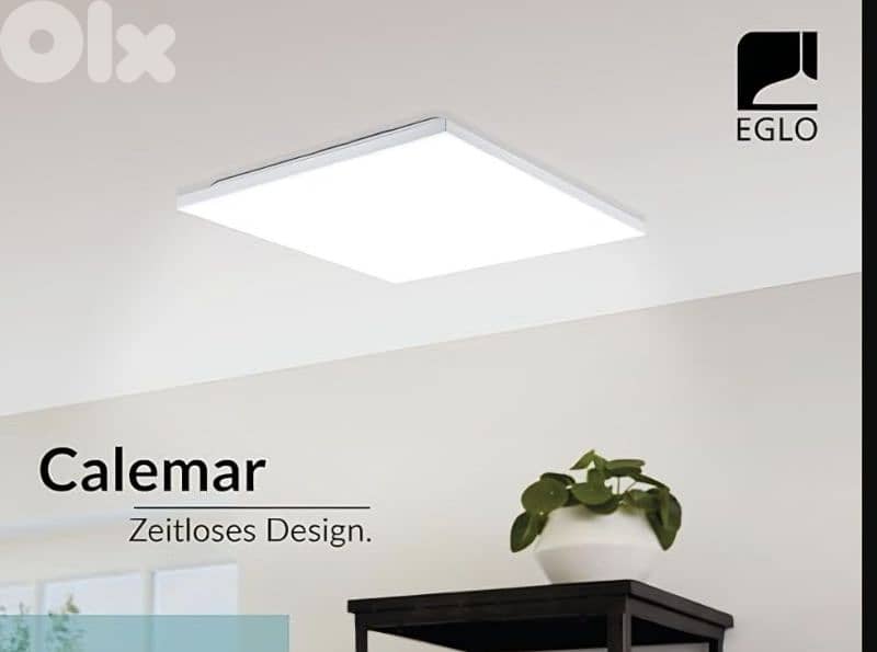 Eglo-Leuchten CALEMAR-S Ceiling Light LED white 58×58 cm/ 4$ delivery 3