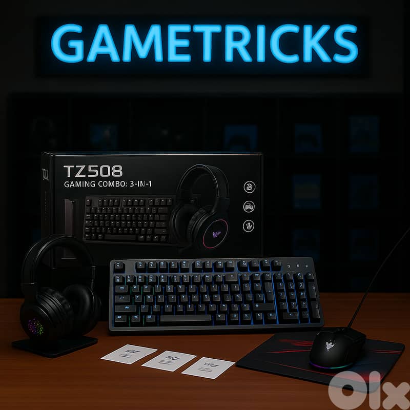 ONIKUMA TZ5006 Professional 5 in 1 Combo Gaming Set 0