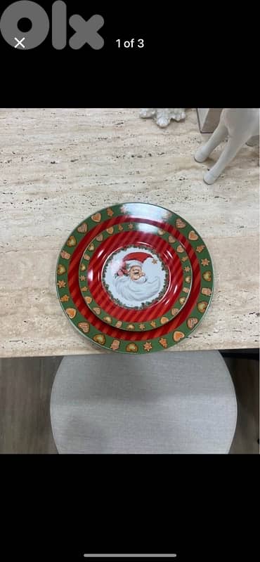christmas plates 0