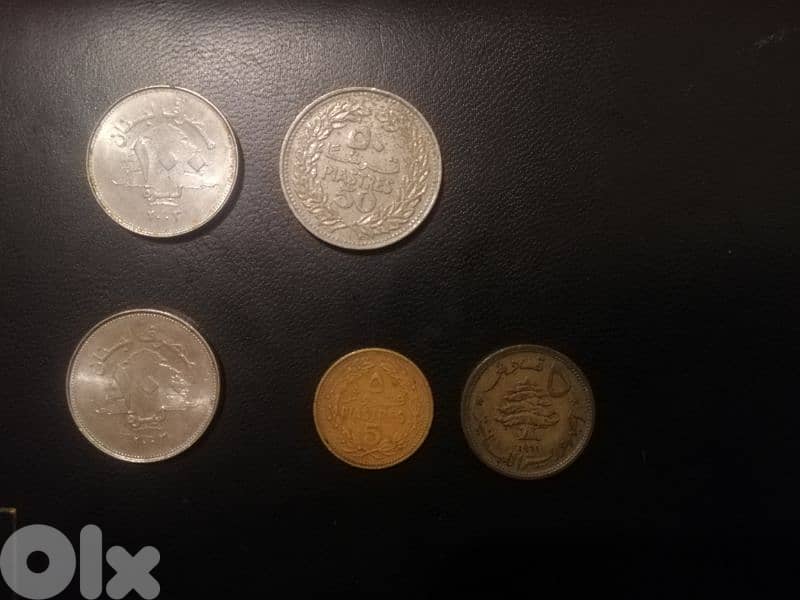 عملات معدنية لبنانية 0