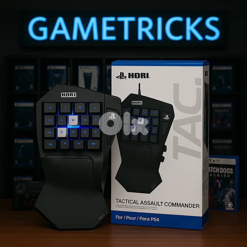 HORI Tactical Assault Commander Mechanical Keypad PS4 - PS5 - PC 0