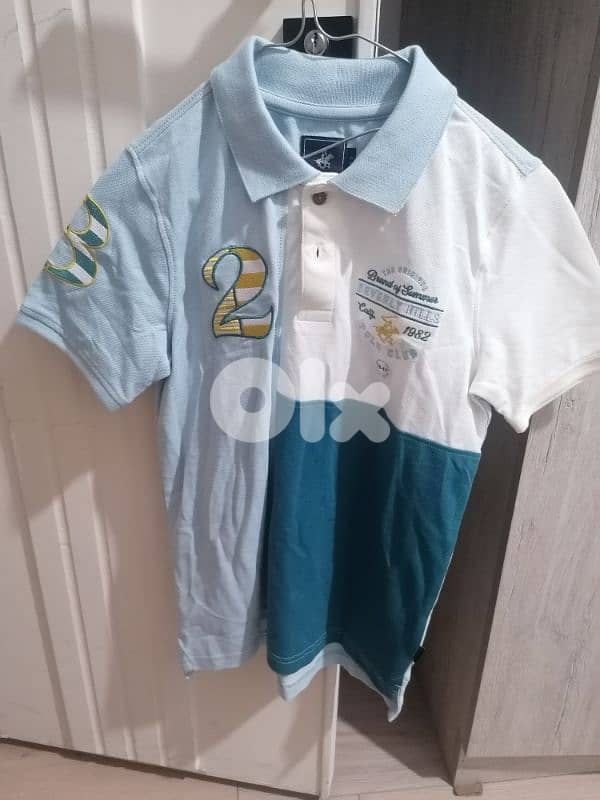 2 ORIGINAL BRAND NEW Beverly Hills Polo Club t-shirts for boys, 10-11 5