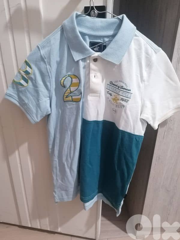 2 ORIGINAL BRAND NEW Beverly Hills Polo Club t-shirts for boys, 10-11 6