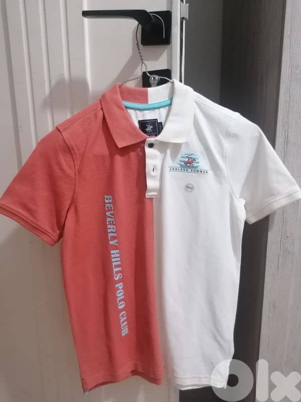2 ORIGINAL BRAND NEW Beverly Hills Polo Club t-shirts for boys, 10-11 7