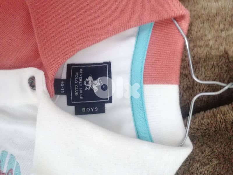2 ORIGINAL BRAND NEW Beverly Hills Polo Club t-shirts for boys, 10-11 8