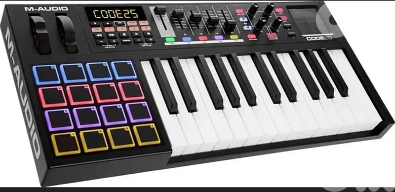 m audio keyboard code 25 0