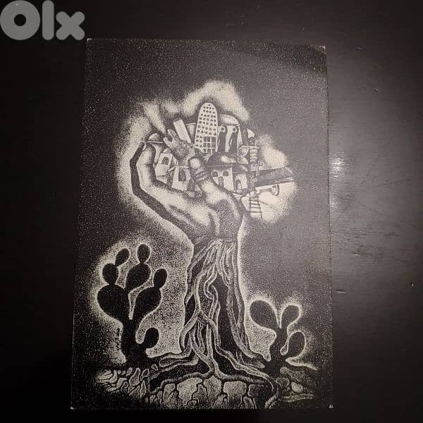 رسومات من اشهر فنانيين تشكليين الفنان محمد الركوعي والفنان زهدي العدوي 7