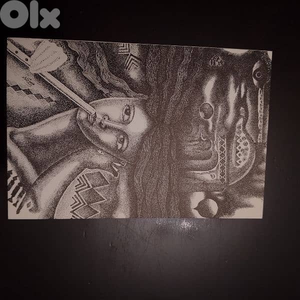 رسومات من اشهر فنانيين تشكليين الفنان محمد الركوعي والفنان زهدي العدوي 9