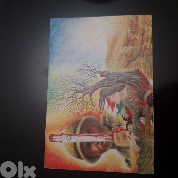 رسومات من اشهر فنانيين تشكليين الفنان محمد الركوعي والفنان زهدي العدوي 11