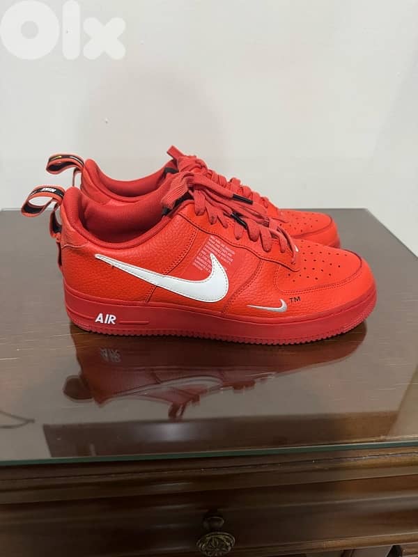 Nike Air Force 1 ’07 LV8 Utility Team Orange size 44.5 1