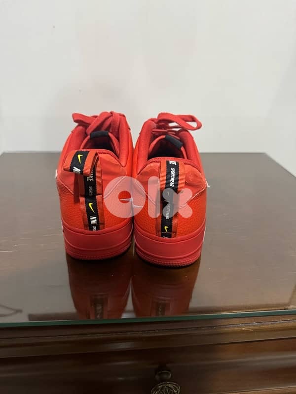 Nike Air Force 1 ’07 LV8 Utility Team Orange size 44.5 3
