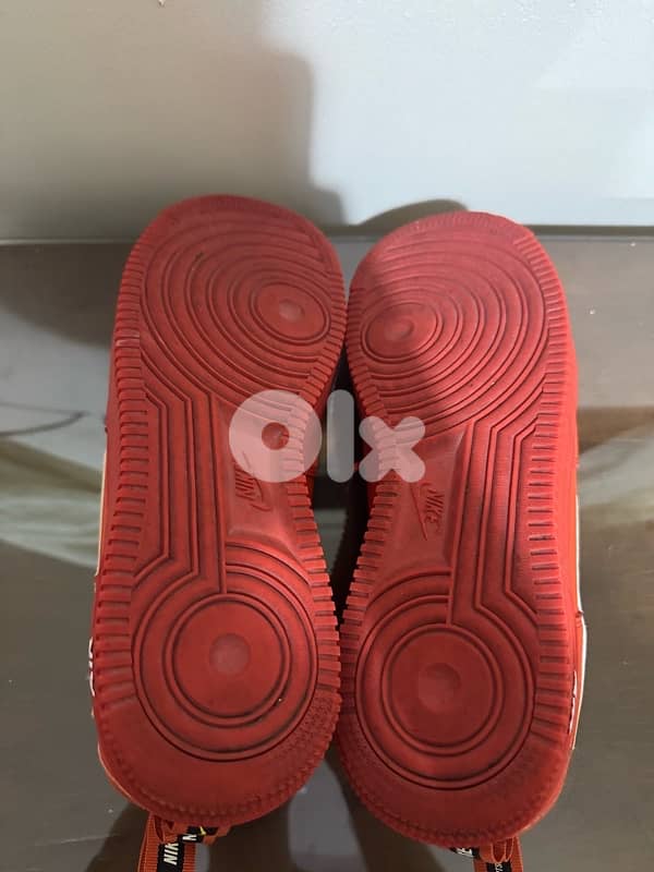 Nike Air Force 1 ’07 LV8 Utility Team Orange size 44.5 5