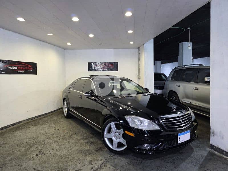 2007 Mercedes S 550 L Black/Black Clean Carfax Like New 1 Owner! 0