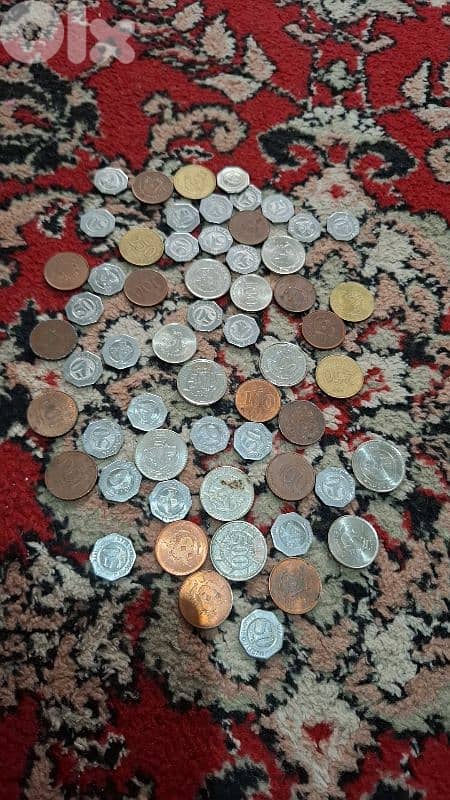 عملة لبنانية معدنية قديمة للبيع 9