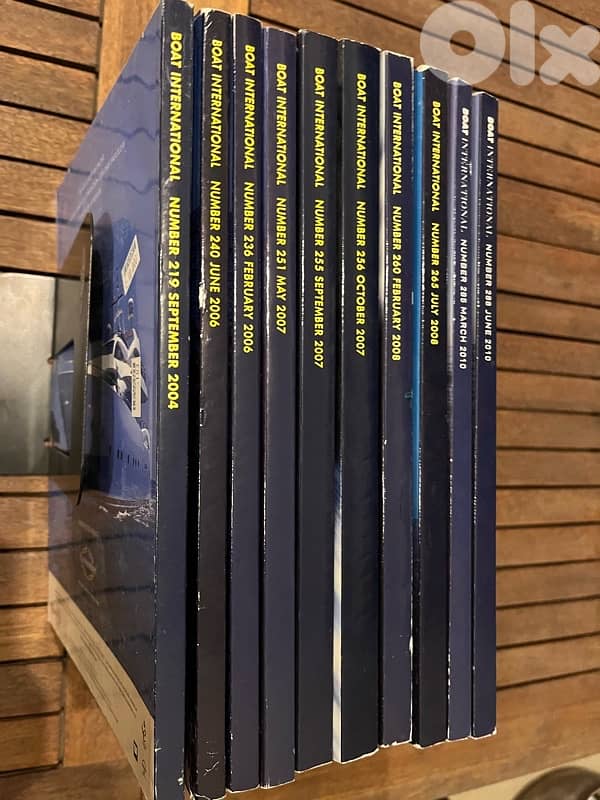 Boat International magazine 10 issues plus 4 others 1