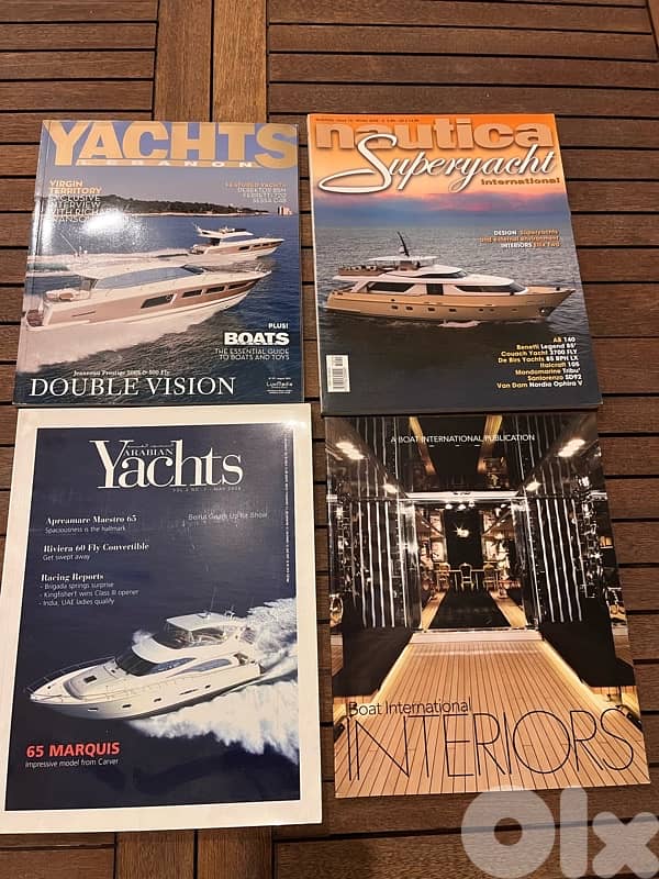 Boat International magazine 10 issues plus 4 others 2