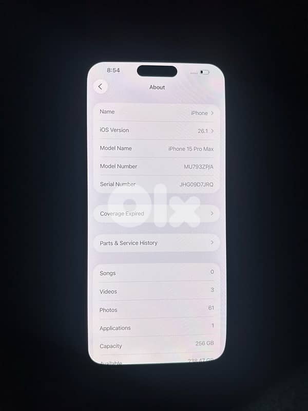 iphone 15 pro max 256gb 1