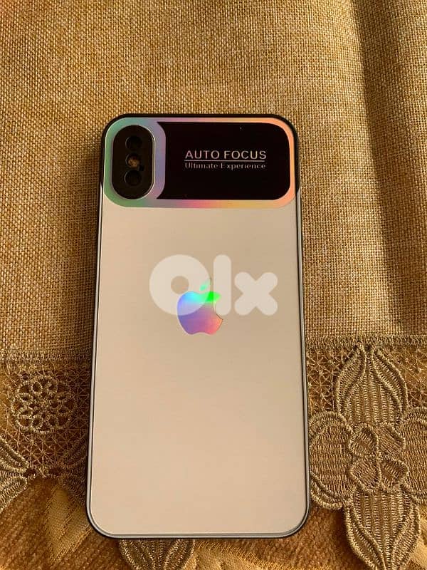 تلفون أيفون xs مغير شاشة بلا فيس أيدي مستعمل نضيف السعر 100$ 9