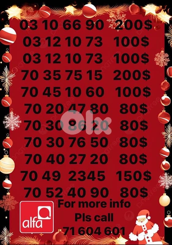 Alfa line recharge 0