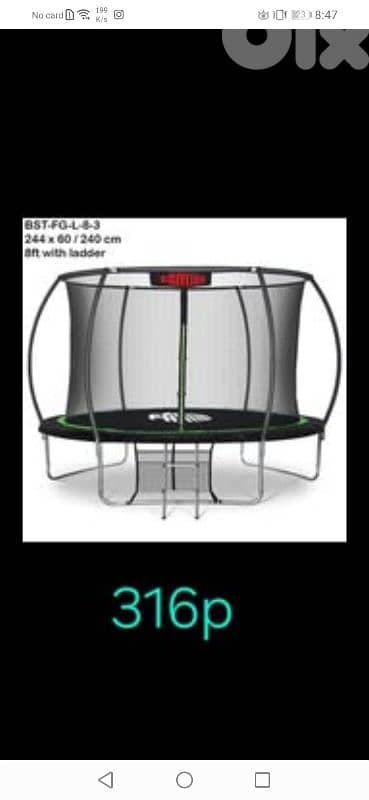 slides trampoline 11