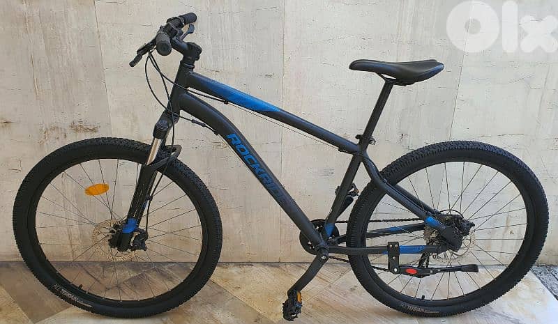 Rockrider ST100 27.5 disc brakes 1x9 speed used like new 1