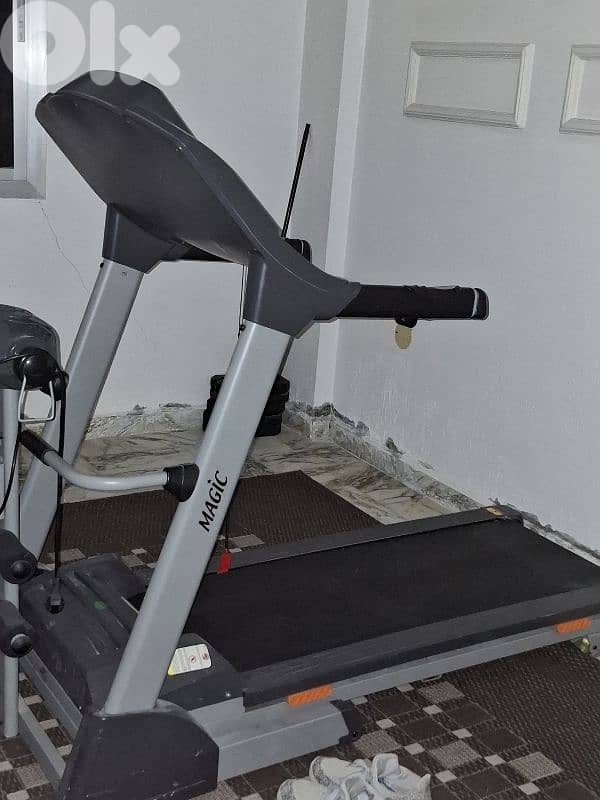 مكنة مشي ومكنة حديد 2