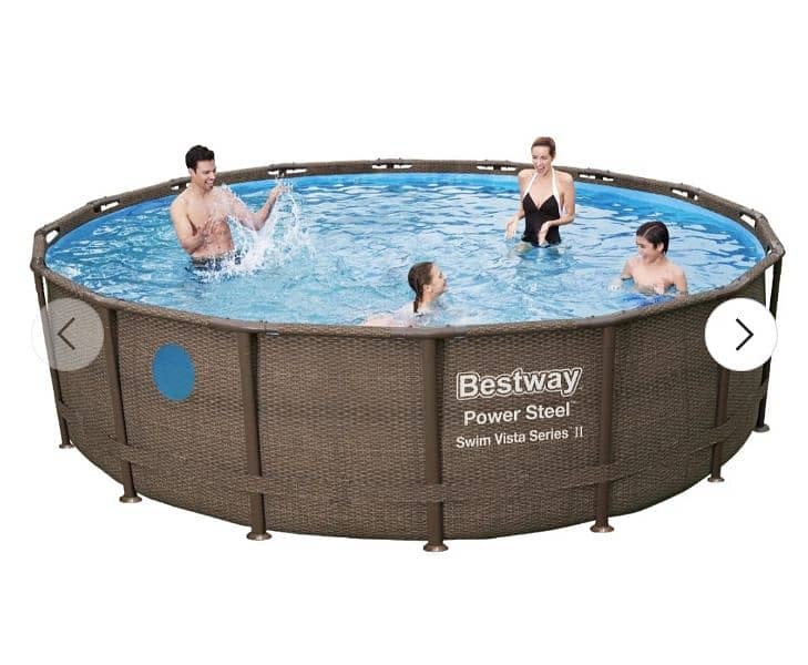 Bestway Power Steel Pool 4.88 x 1.22m (as new) 2