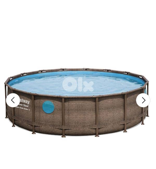 Bestway Power Steel Pool 4.88 x 1.22m (as new) 3