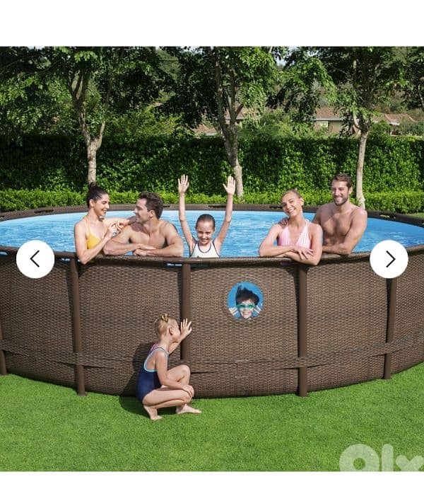 Bestway Power Steel Pool 4.88 x 1.22m (as new) 4