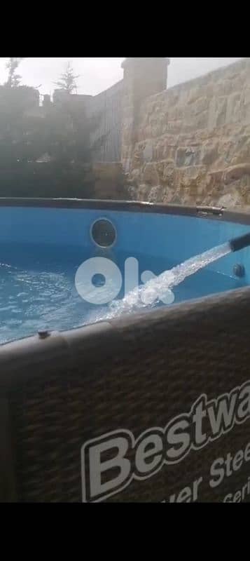 Bestway Power Steel Pool 4.88 x 1.22m (as new) 5