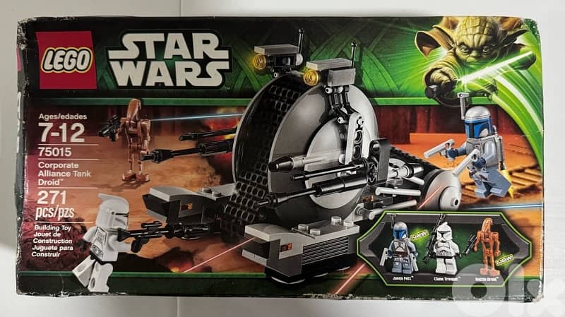 LEGO Star Wars Corporate Alliance Tank Droid (set 75015) 0