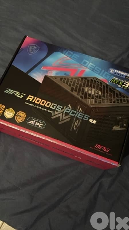 PSU MSI MPG A1000GS 1000W (Watt) Power Supply ATX 3.1 0