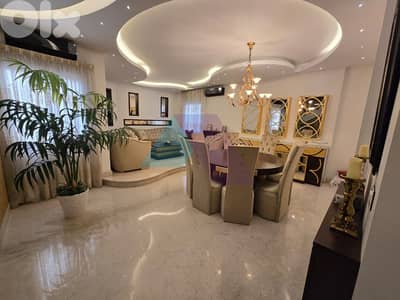 4 bedroom furnished apartment+terrace 4sale in Mar Roukoz -مار روكز
