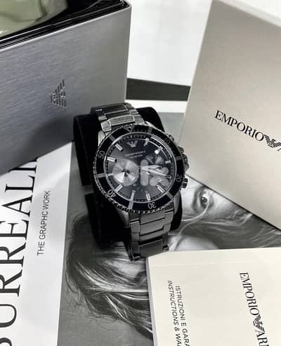 Original Emporio Armani Full Black for Men