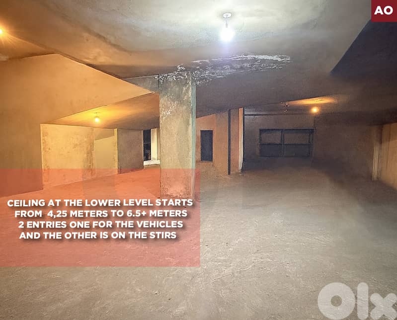 warehouse in the heart of Beirut,  very high ceilings REF#AO129794 0
