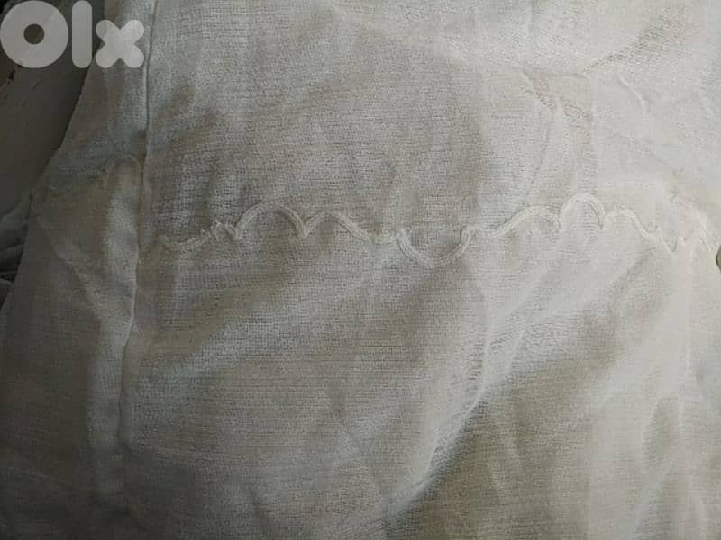 6 white curtains (Textile made in France) - Not Negotiable 5