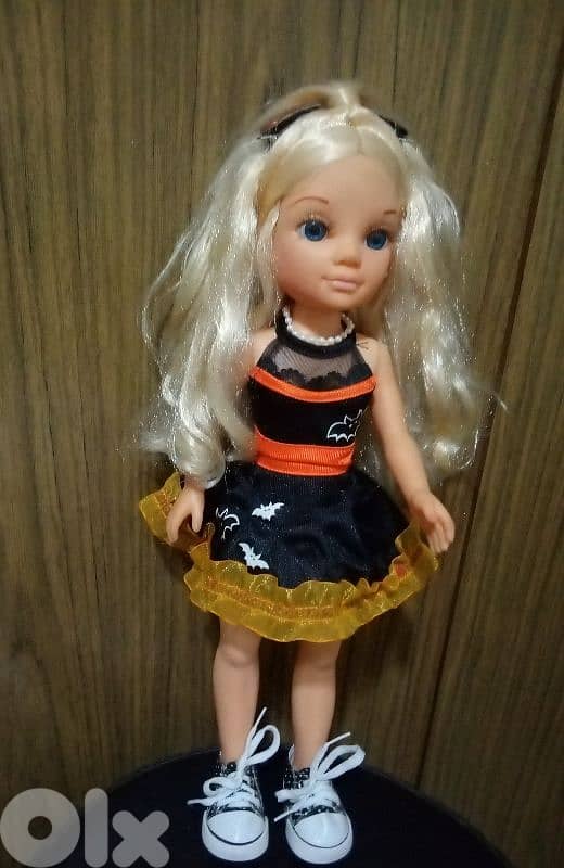 NANCY Big great doll from FAMOSA brand, 44Cm+own dress+her Converse=30 0