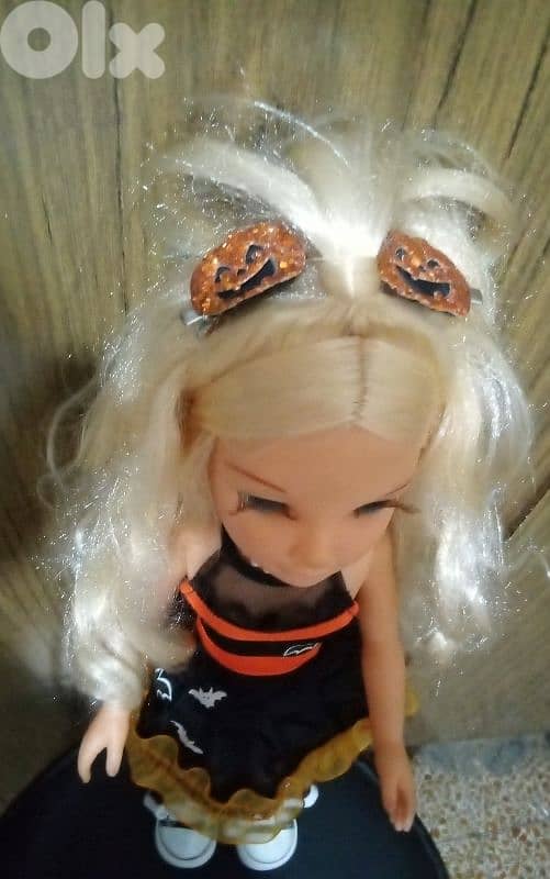 NANCY Big great doll from FAMOSA brand, 44Cm+own dress+her Converse=30 4