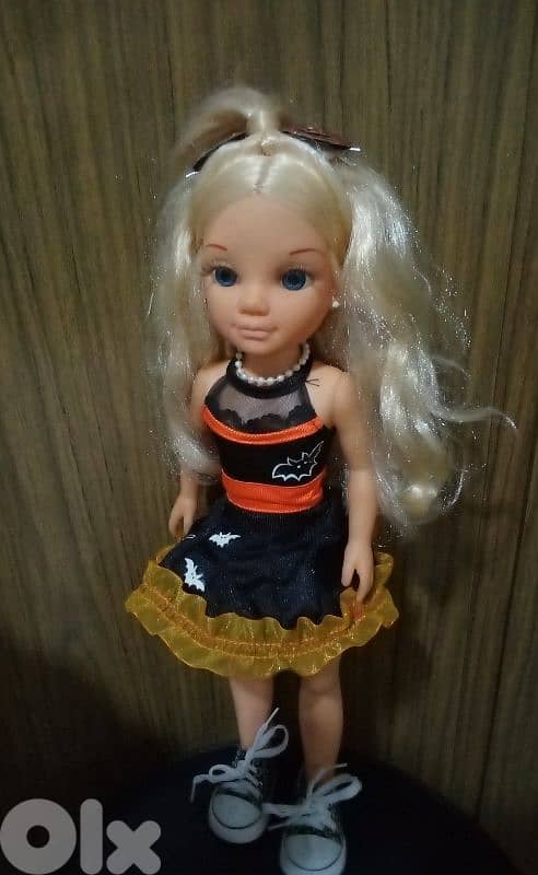 NANCY Big great doll from FAMOSA brand, 44Cm+own dress+her Converse=30 5