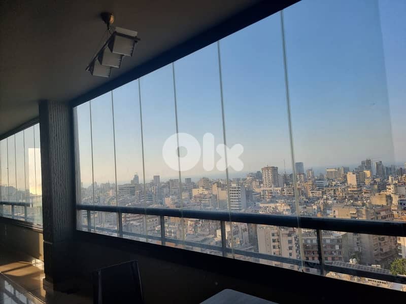 Deluxe Prime location Apartment in Beirut Abraj pano view 0