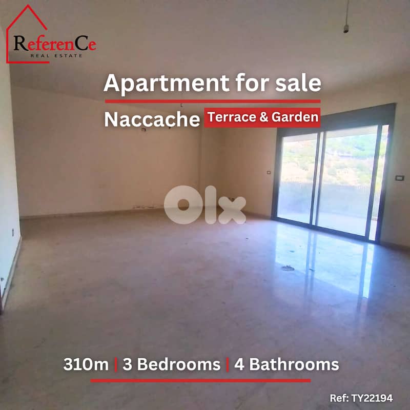 Apartment with Terrace/Garden Naccache شقة مع تراس/حديقة النقاش 0