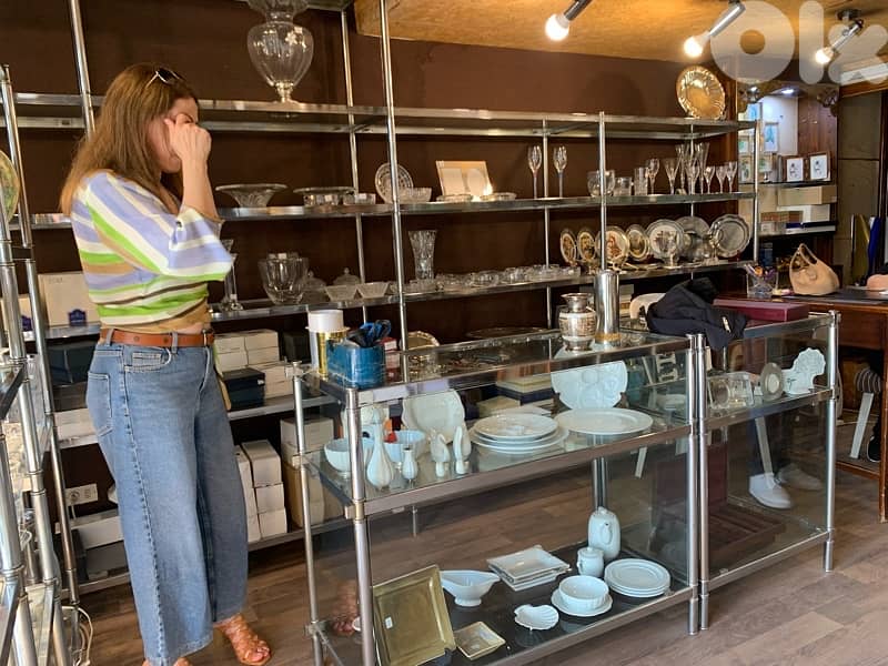 Italian Chrome Vitrine 0