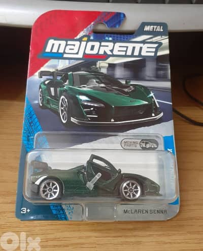 Mclaren Senna Majorette diecast car model 1;64.