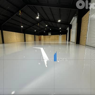 Hangar for rent in Nahr el Mot - 750 MT2 - 6.0 M Height