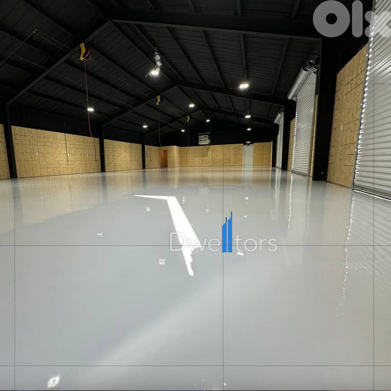 Hangar for rent in Nahr el Mot - 750 MT2 - 6.0 M Height 0